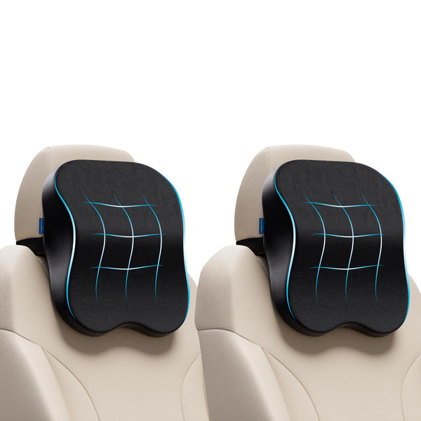 Memory Foam Car Neck Pillow | 2 Years Warranty