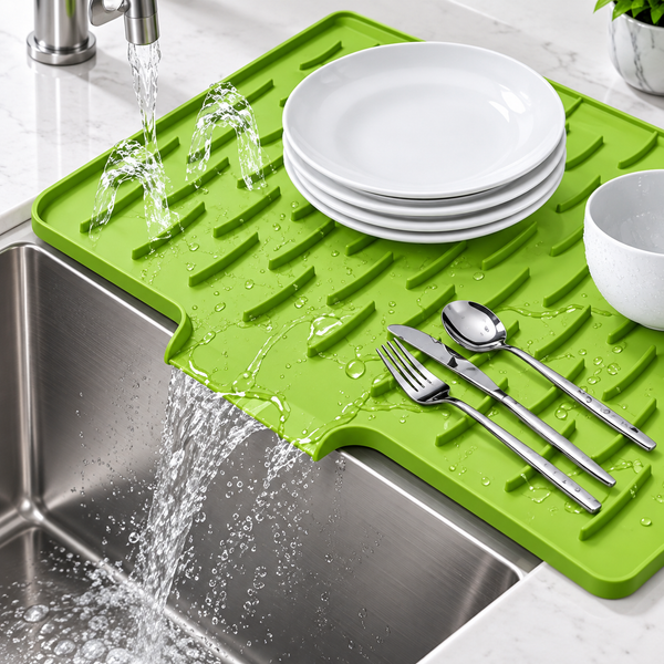 Silicone Dish Drying Mat for Kitchen